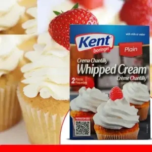 Kent Boringer Plain Whipped Cream 150G