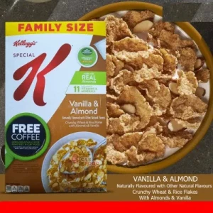 Kellogg's Special K Vanilla & Almond Cereal 532G Family Size